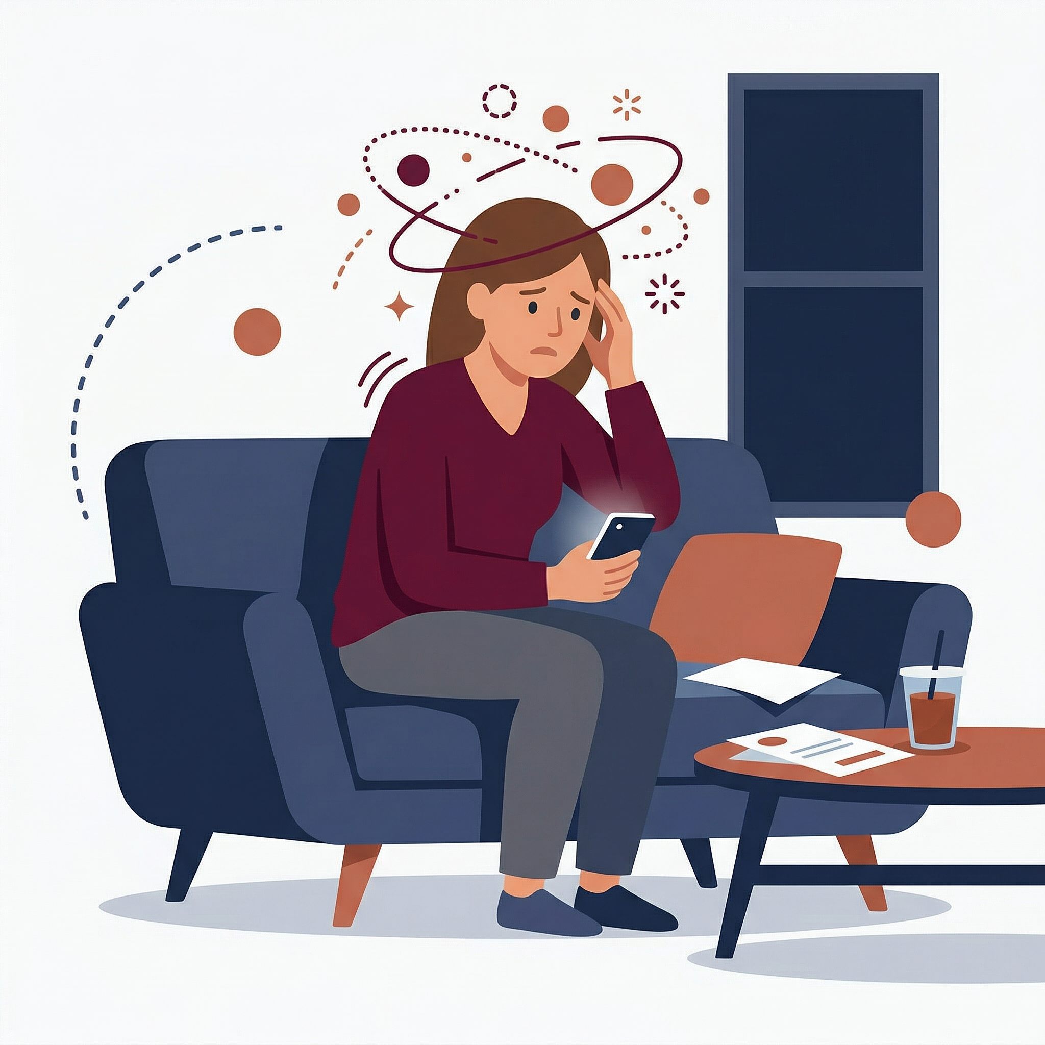 Stress verhindert Entspannung