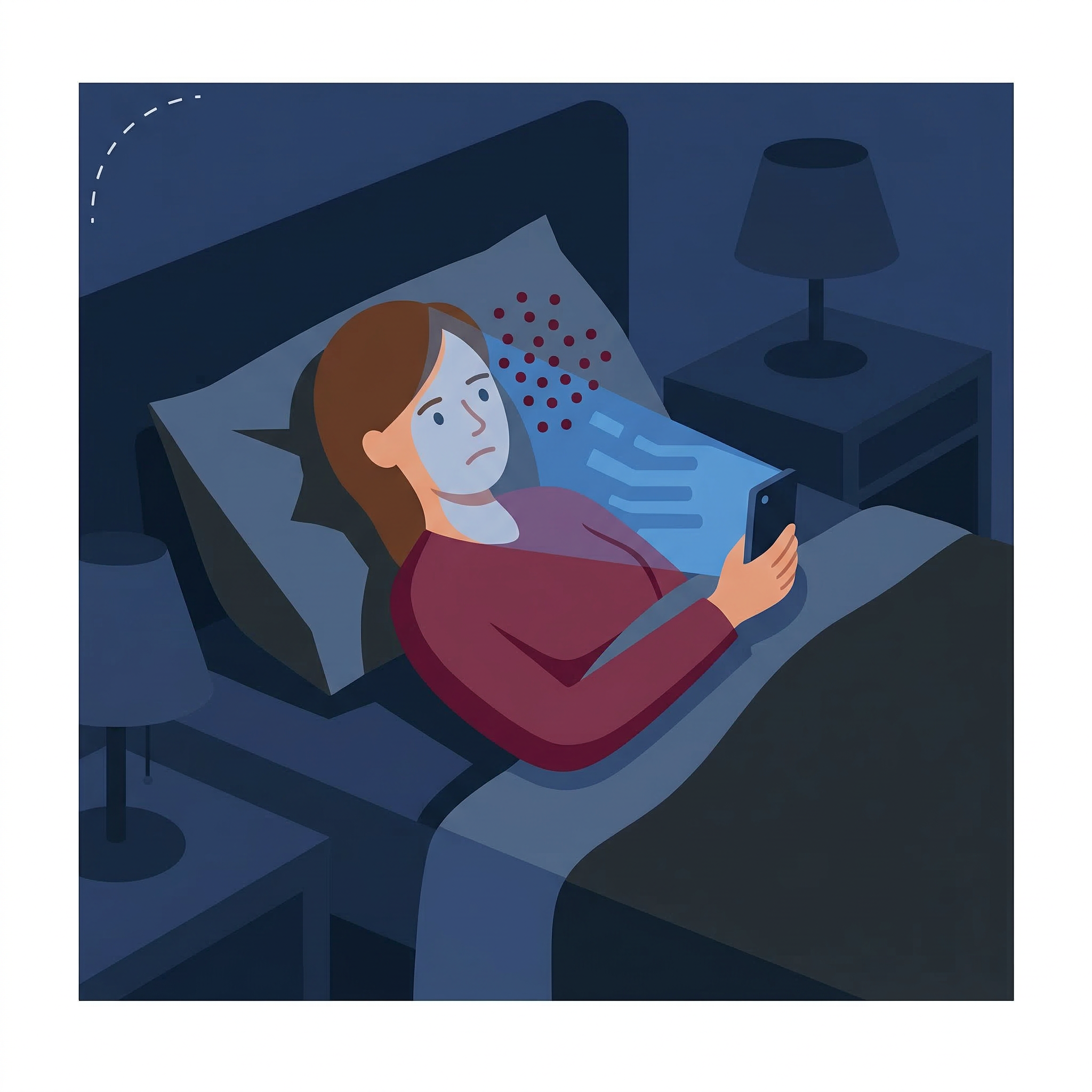 Blaues Licht stört Melatonin-Produktion