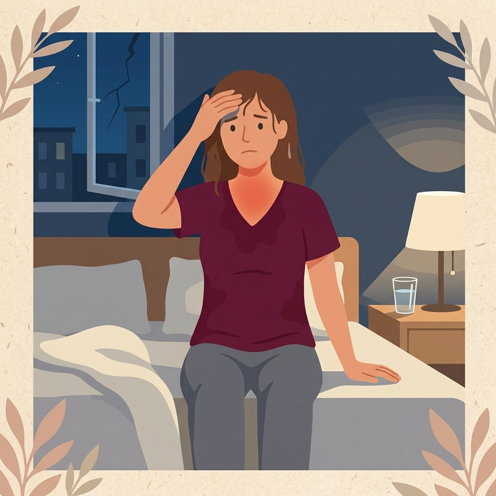 Schweißgebadet aufwachen