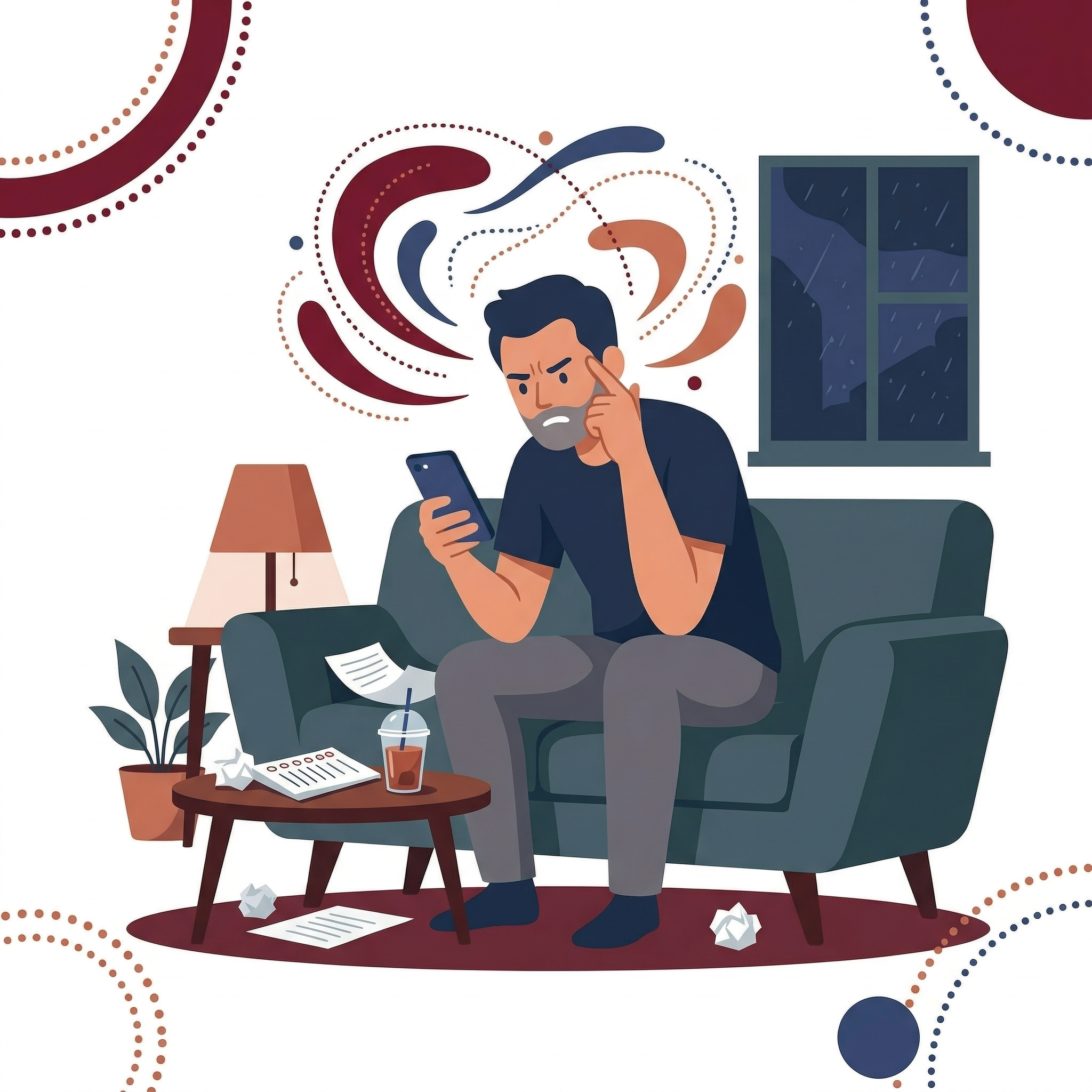 Stress verhindert Entspannung
